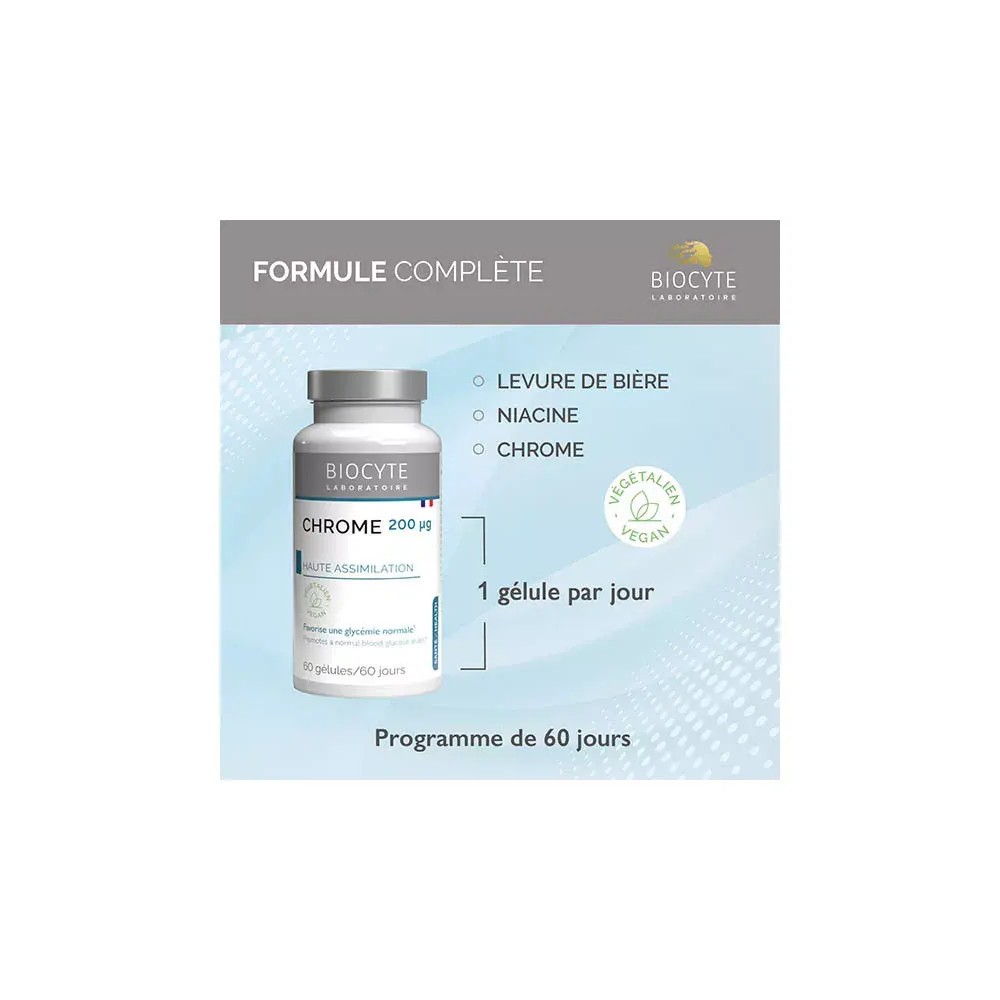 Biocyte Longevity Cr Chrome 200 µg