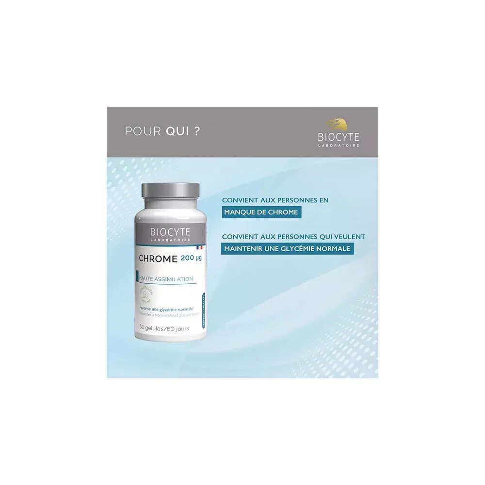 Biocyte Longevity Cr Chrome 200 µg