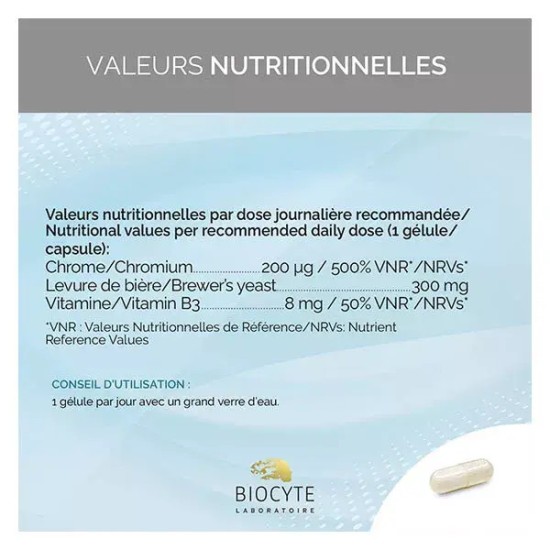 Biocyte Longevity Cr Chrome 200 µg