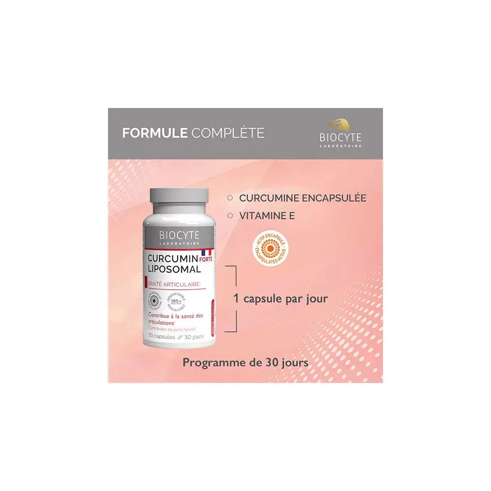 Biocyte Longevity Curcumin 30 capsules