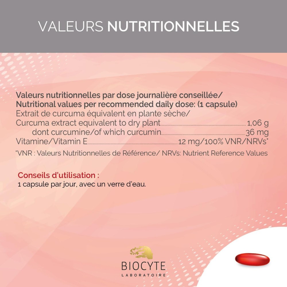Biocyte Longevity Curcumin 90 capsules