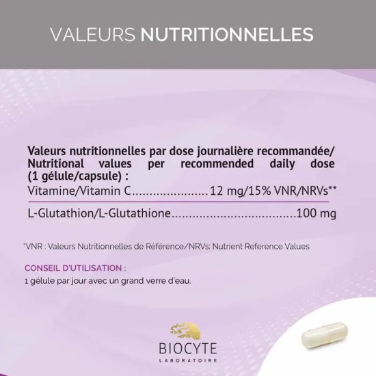 Biocyte Longevity Glutathion Liposomal