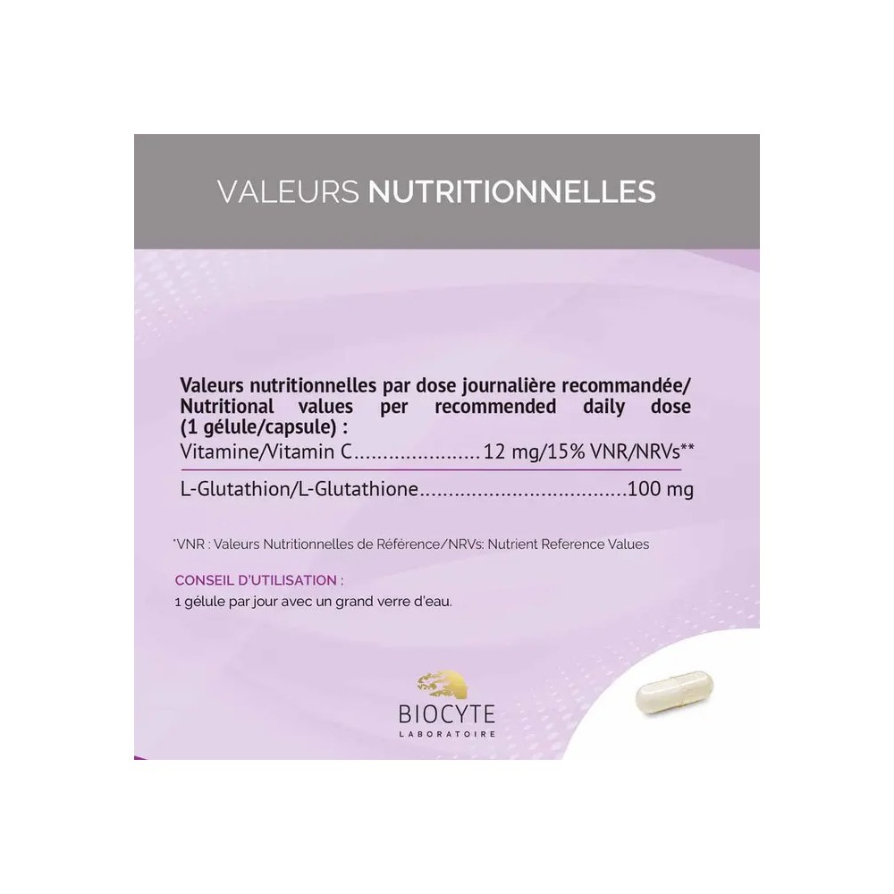 Biocyte Longevity Glutathion Liposomal