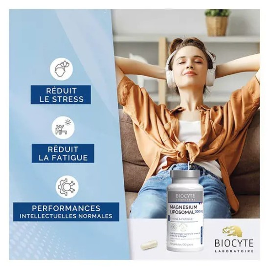 Biocyte Longevity Magnesium Liposomal 60 Gélules