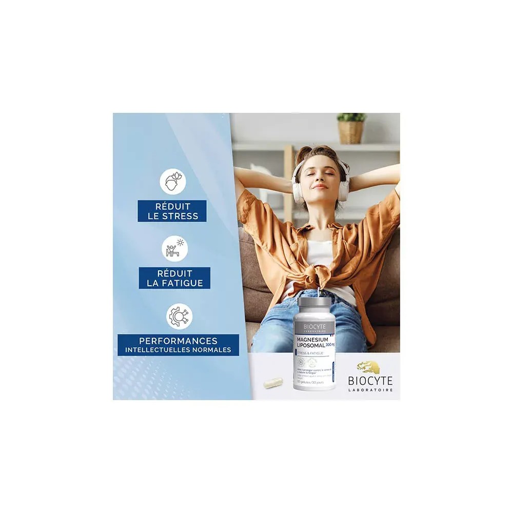 Biocyte Longevity Magnesium Liposomal 60 Gélules