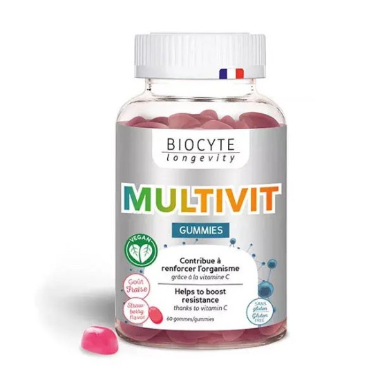Biocyte longevity multivit gummies 60