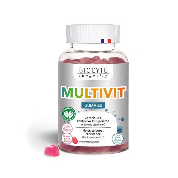 Biocyte longevity multivit gummies 60