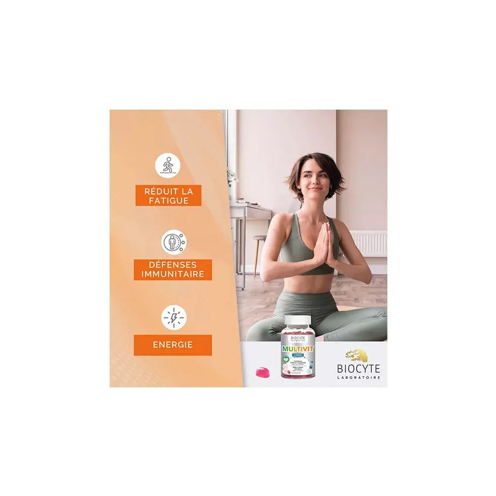 Biocyte longevity multivit gummies 60