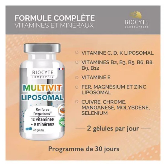 Biocyte Longevity Multivitamine Liposomal