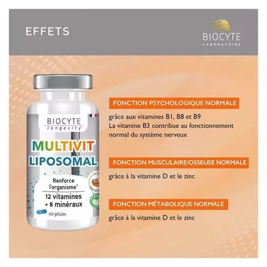 Biocyte Longevity Multivitamine Liposomal