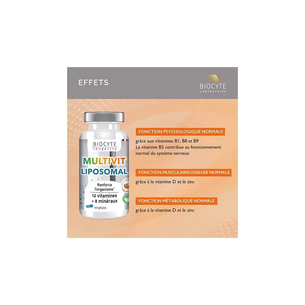 Biocyte Longevity Multivitamine Liposomal