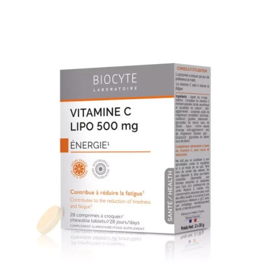 Biocyte Longevity Vitamine C à croquer