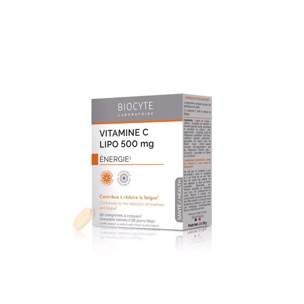 Biocyte Longevity Vitamine C à croquer