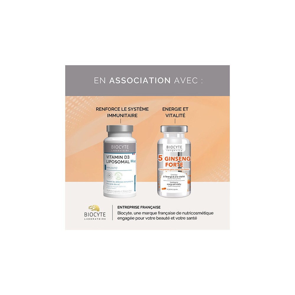Biocyte Longevity Vitamine C à croquer