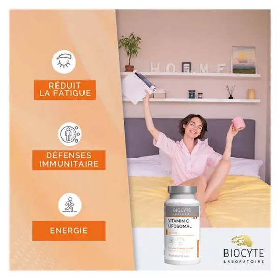 Biocyte Longevity Vitamine C Liposomée 30 gélules