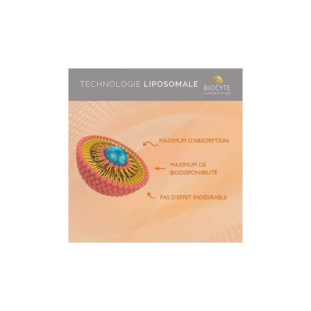 Biocyte Longevity Vitamine C Liposomée 30 gélules