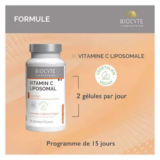 Biocyte Longevity Vitamine C Liposomée 90 gélules