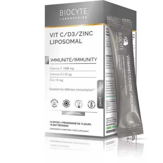 Biocyte Longevity vitamine C / D3 / Zinc