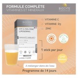 Biocyte Longevity vitamine C / D3 / Zinc