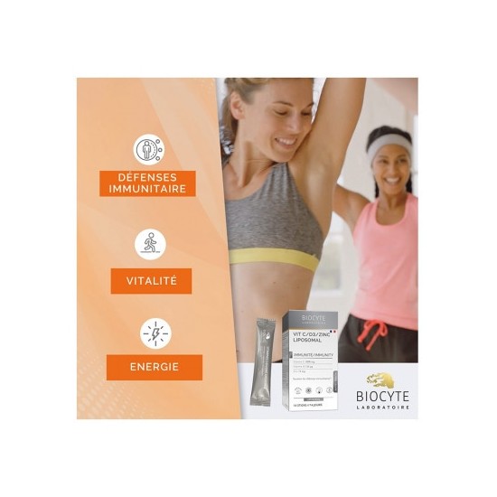 Biocyte Longevity vitamine C / D3 / Zinc