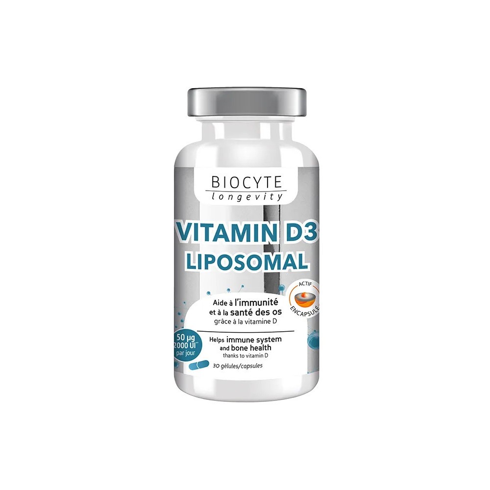 Biocyte Longevity Vitamine D3 Capsules 30