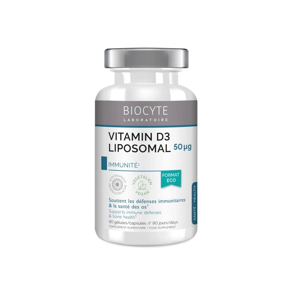 Biocyte Longevity Vitamine D3 2000 UI