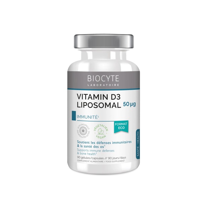 Biocyte Longevity Vitamine D3 2000 UI