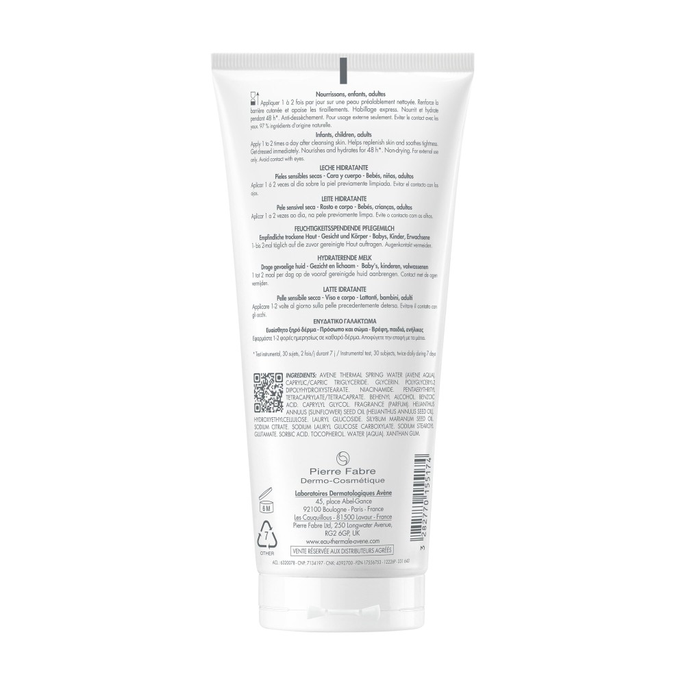 Avène XeraCalm Nutrition Lait 200 ml