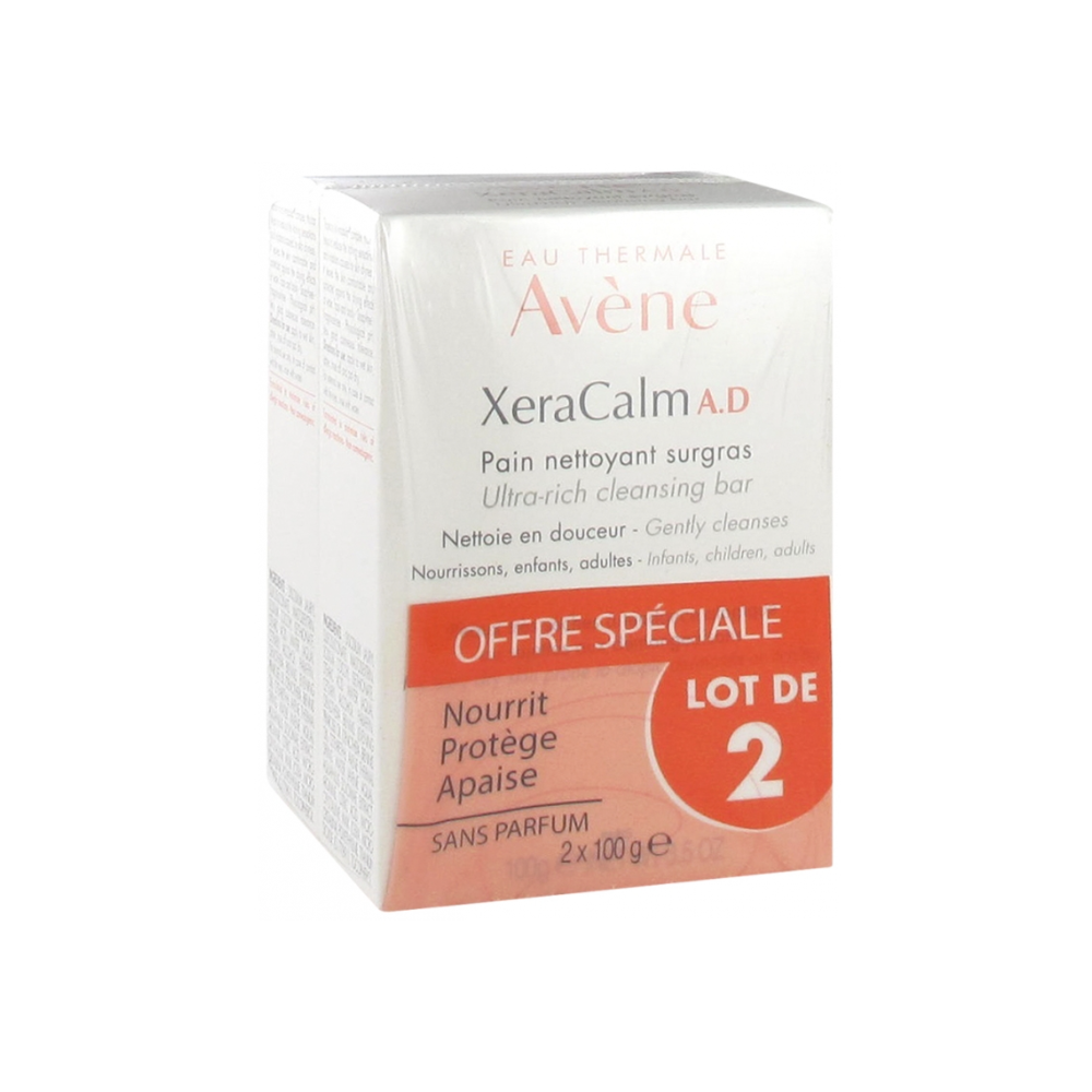 Avène XeraCalm Pain Nettoyant Duo 2 x 100 g