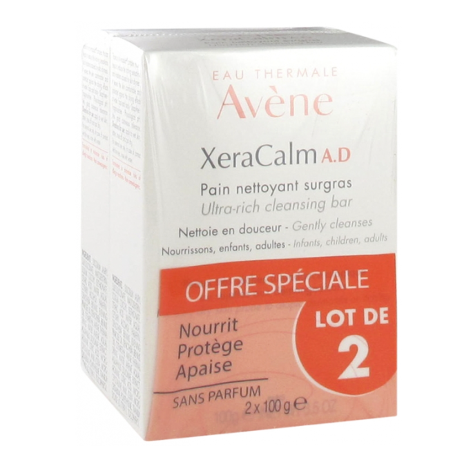 Avène XeraCalm Pain Nettoyant Duo 2 x 100 g