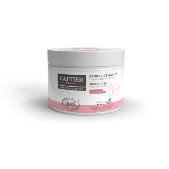 Cattier Beurre de karité 100% bio 100 g