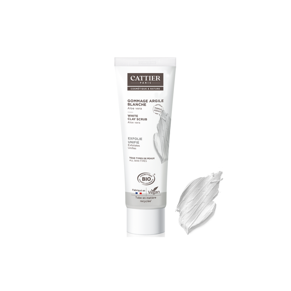 Cattier gommage argile blanche 100 ml