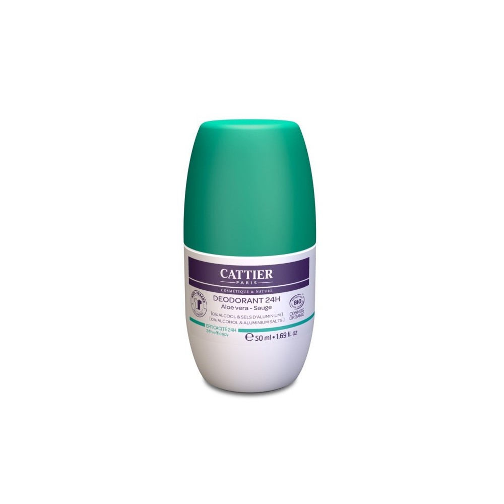 Cattier déodorant roll-on 50 ml