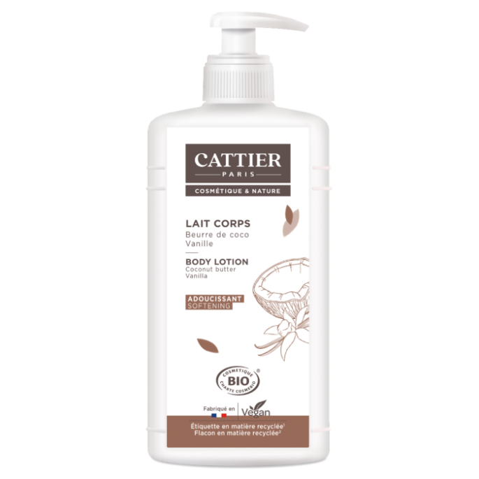 Cattier lait corps adoucissant 500 ml