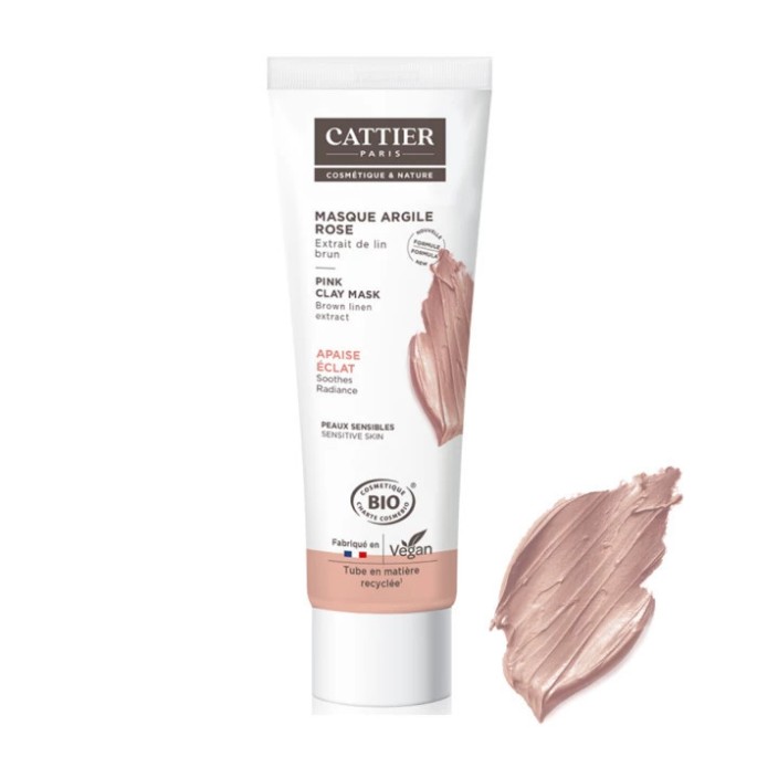 Cattier masque argile rose 100 ml