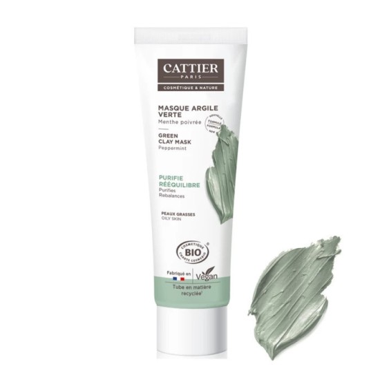 Cattier masque argile verte 100 ml