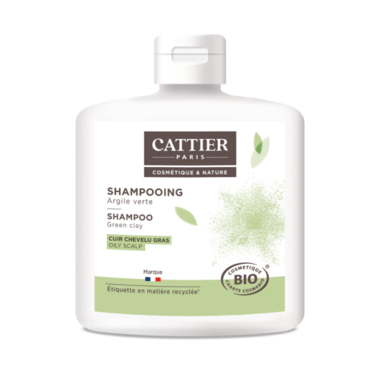 Cattier Shampooing Argile Verte 250 ml