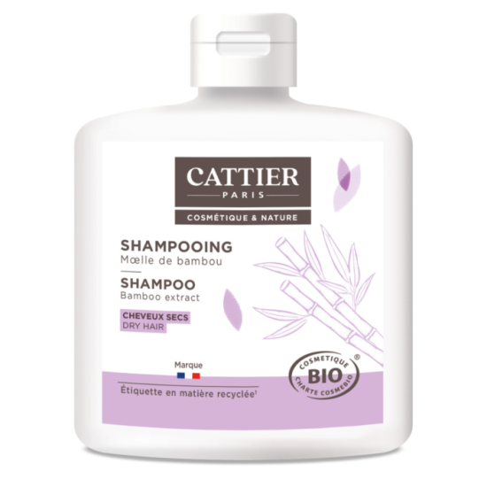 Cattier shampoing bambou 250 ml