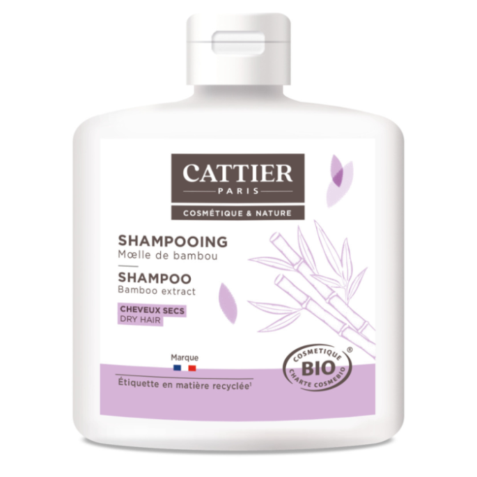 Cattier shampoing bambou 250 ml