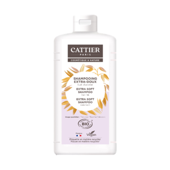 Cattier shampooing bio extra doux 1 litre