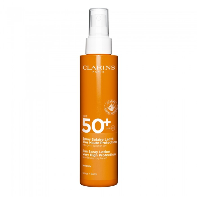 Clarins Solaires Lait Spray Corps SPF50+ 150 ml