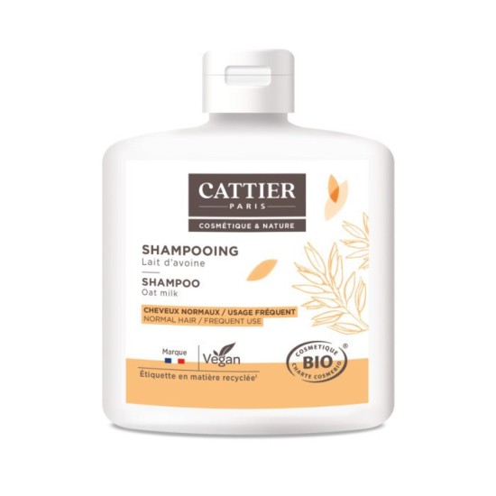 Cattier shampoing lait d'avoine