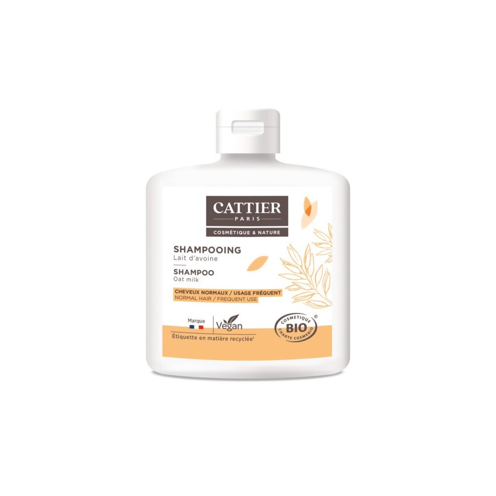 Cattier shampoing lait d'avoine