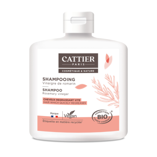 Cattier shampoing vinaigre de romarin 250 ml