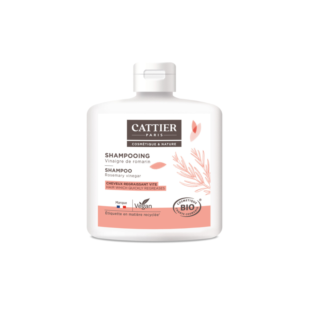 Cattier shampoing vinaigre de romarin 250 ml