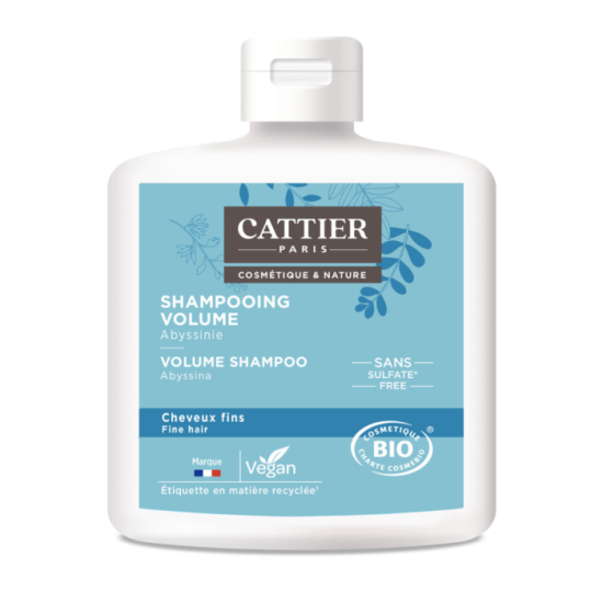 Cattier shampoing volume 250 ml