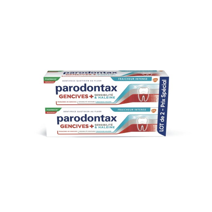 Parodontax dentifrice gencives sensibilité 2x75 ml