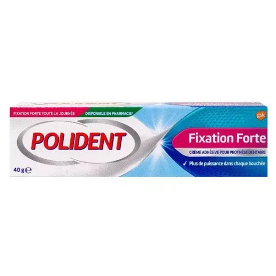 Polident Fixation Forte Crème Adhésive 40 g