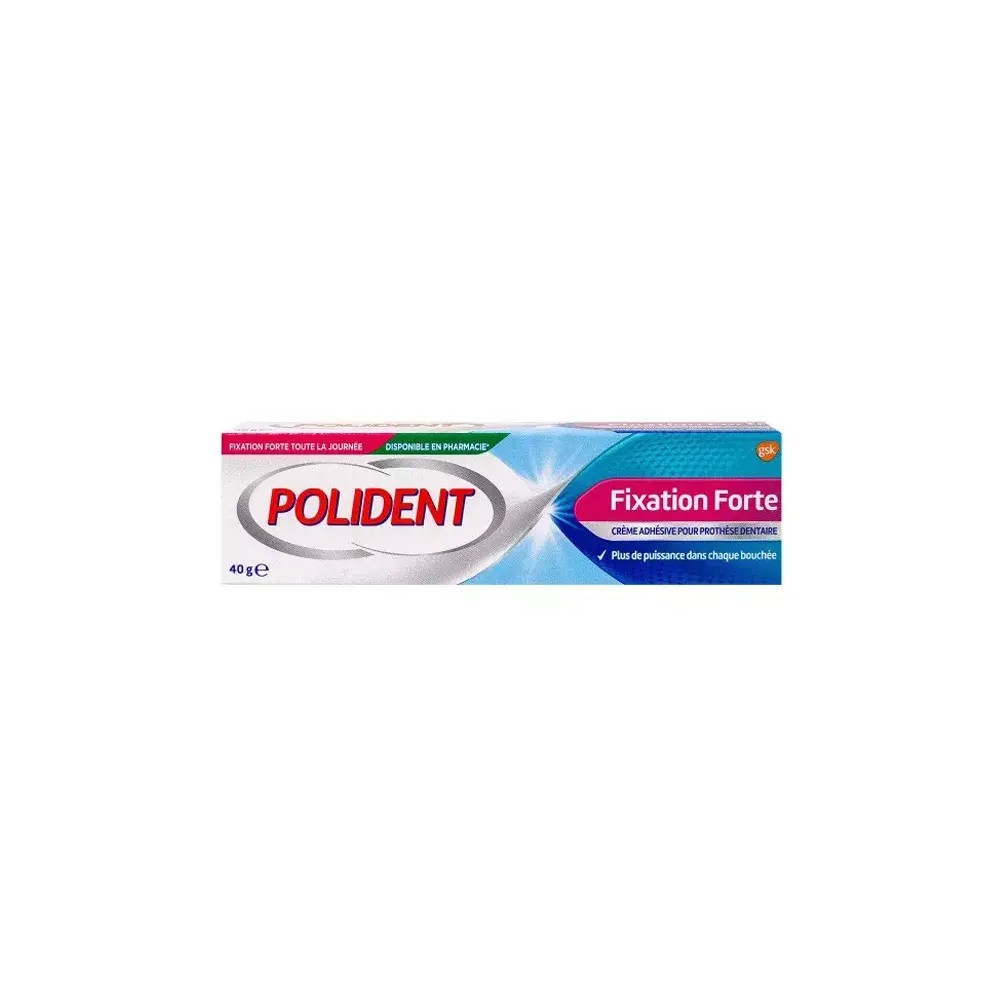 Polident Fixation Forte Crème Adhésive 40 g