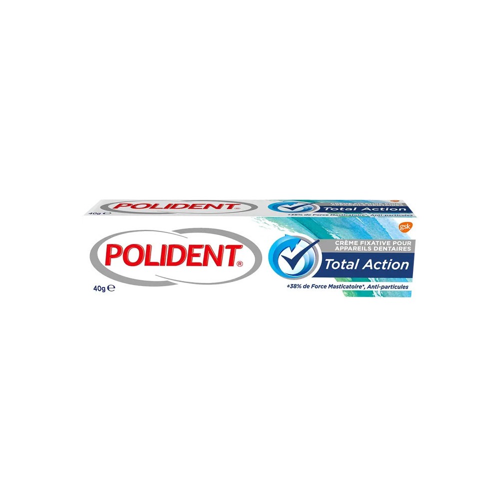 GSK Polident Total Action Crème Adhésive